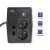 Qoltec Zasilacz awaryjny UPS | Monolith | 850VA | 480W | LCD | USB |    RJ45