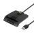 Qoltec Inteligentny czytnik chipowych kart ID SCR-0634 | USB typu C