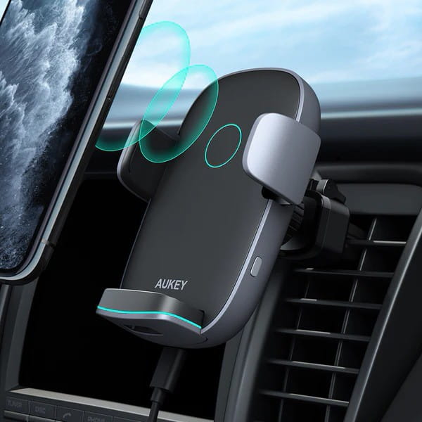 AUKEY HD-C52 Uchwyt ładowarka bezprzewodowa indukcyjna Qi 10W
