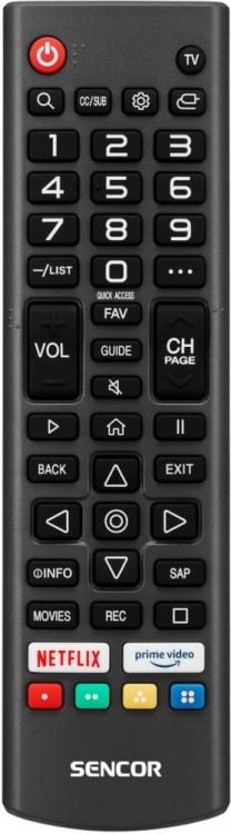 Sencor Telewizor 32 cale Smart webOS LG 12/240V SLE 32S830WB Wi-Fi BT5.0