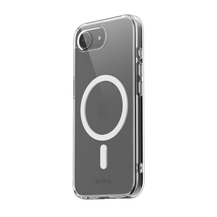 CRONG Clear MAG Cover - Etui iPhone 16e MagSafe Przezroczystye