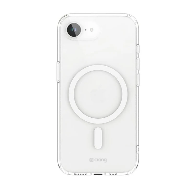 CRONG Clear MAG Cover - Etui iPhone 16e MagSafe Przezroczystye