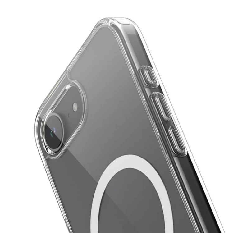CRONG Clear MAG Cover - Etui iPhone 16e MagSafe Przezroczystye