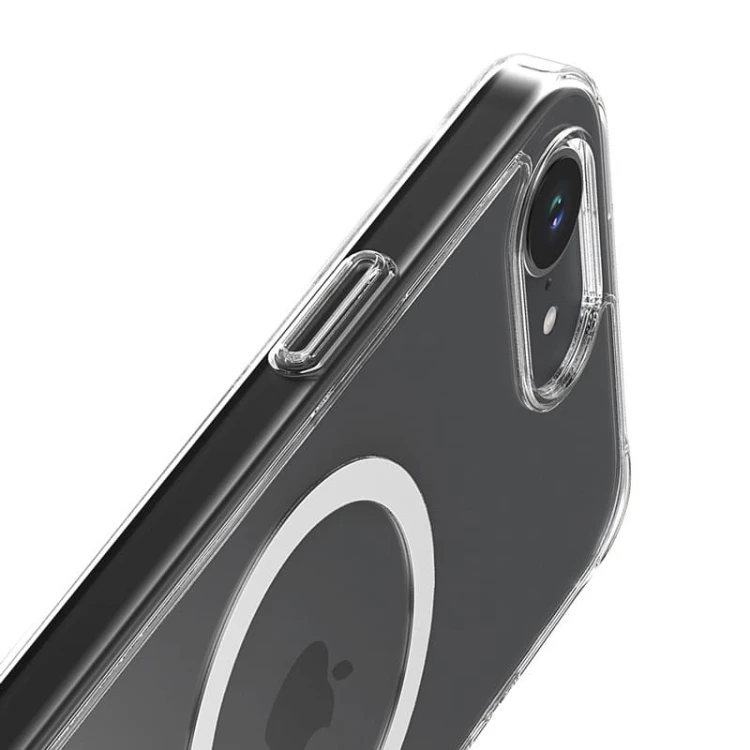 CRONG Clear MAG Cover - Etui iPhone 16e MagSafe Przezroczystye