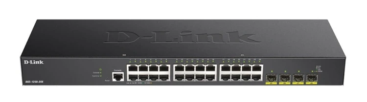 D-Link Przełącznik DGS-1250-28X 24GE 4SFP+