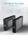 IcyBox Obudowa IB-382H-C31 2,5/3,5 HDD z wbudowanym HUB 1xUSB-C, 2xUSB -A,  12V2A