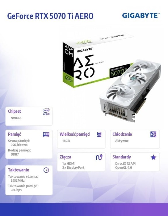 Gigabyte Karta graficzna GV-N507TAERO OC-16GD