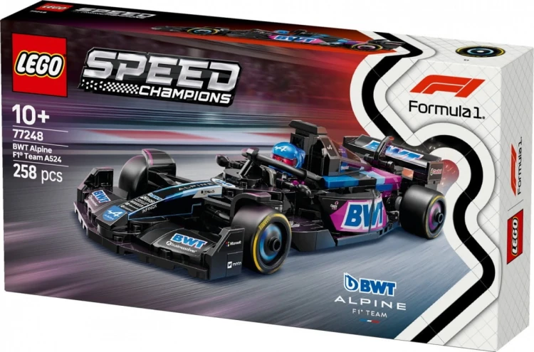 LEGO Klocki Speed Champions 77248 Bolid F1 BWT Alpine Team A524