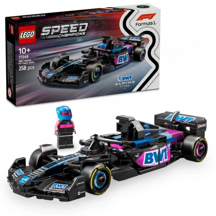 LEGO Klocki Speed Champions 77248 Bolid F1 BWT Alpine Team A524