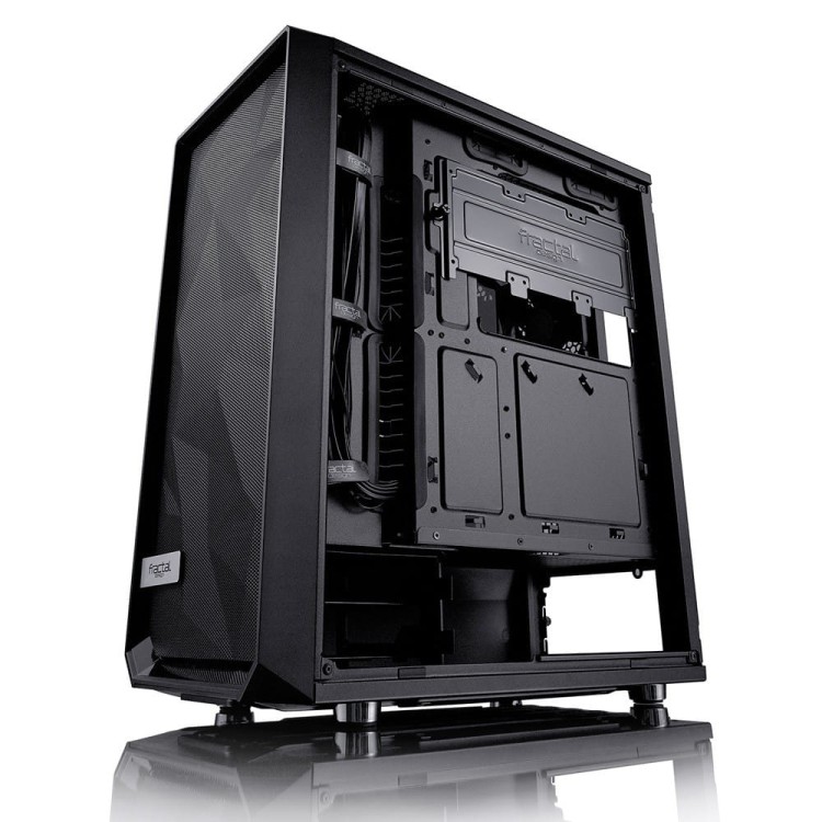 Fractal Design Meshify C Blackout Tempered Glass 2.5'/3.5' drive capacity  uATX/ATX/ITX