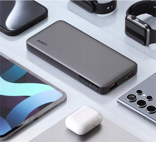 AUKEY PB-Y41 Power Bank | 10000mAh | 30W | 2xUSB | PD 3.0 QC 3.0 LED