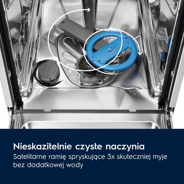 Electrolux Zmywarka do zabudowy AirDry panel EES42210IX