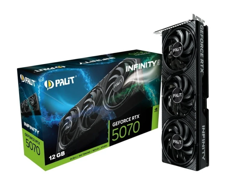 Palit Karta graficzna GeForce RTX 5070 INFINITY 3 16GB GDDR7 192bit 3DP/HDMI
