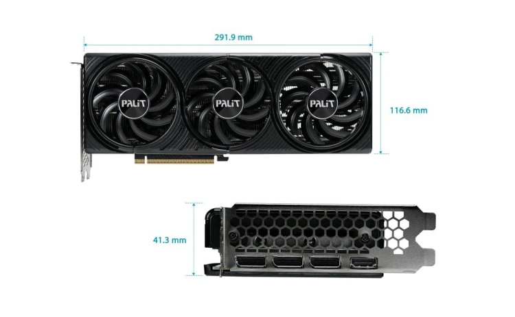 Palit Karta graficzna GeForce RTX 5070 INFINITY 3 16GB GDDR7 192bit 3DP/HDMI