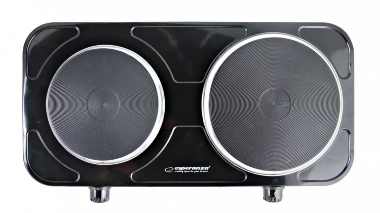 Esperanza Kuchenka elektryczna Yellowstone Czarna