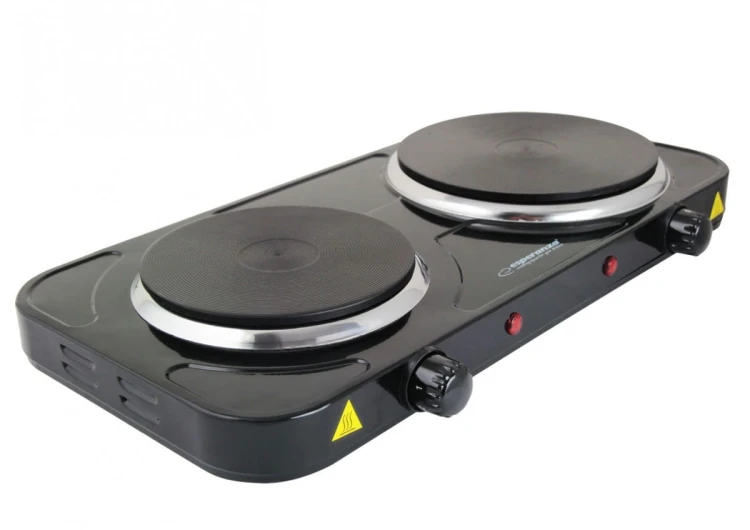 Esperanza Kuchenka elektryczna Yellowstone Czarna