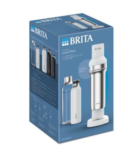 Brita Saturator sodaTRIO biały