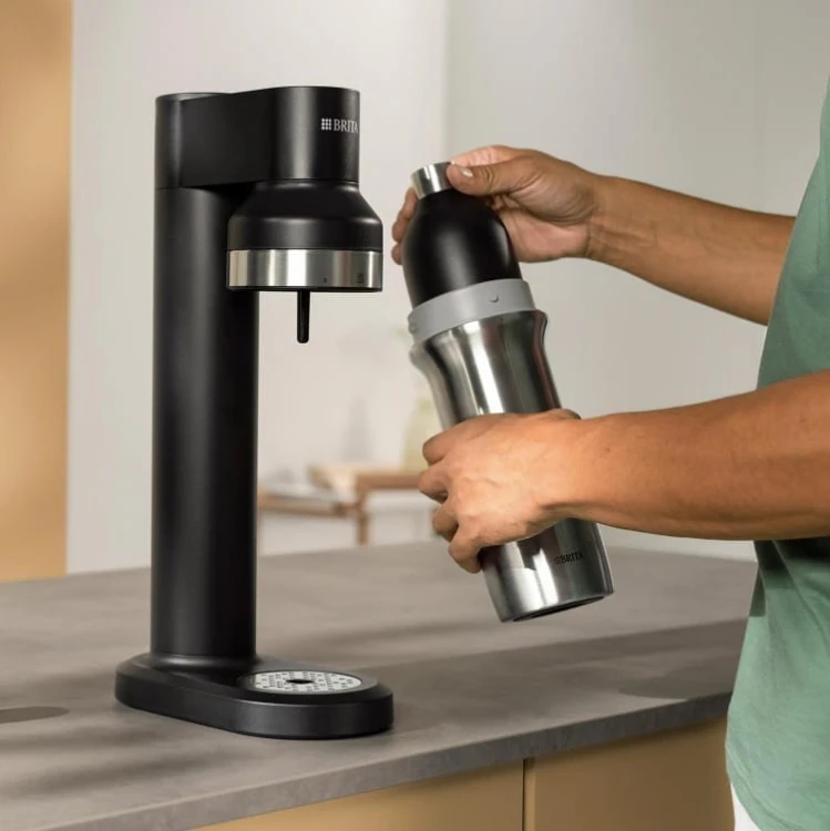 Brita Saturator sodaTRIO czarny