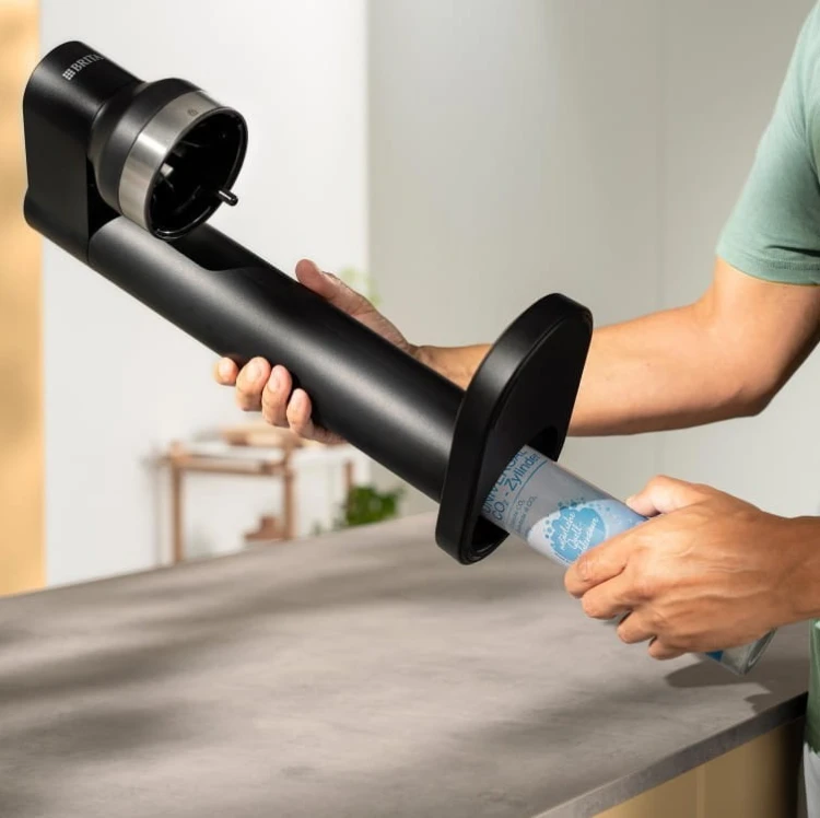 Brita Saturator sodaTRIO czarny