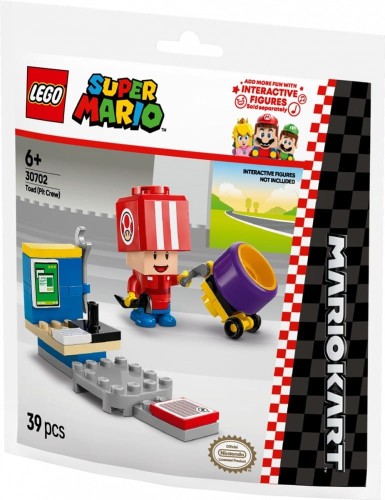 LEGO Klocki Super Mario 30702 Mario Kart - Toad
