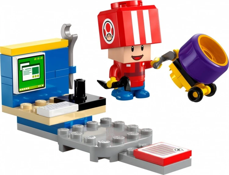 LEGO Klocki Super Mario 30702 Mario Kart - Toad