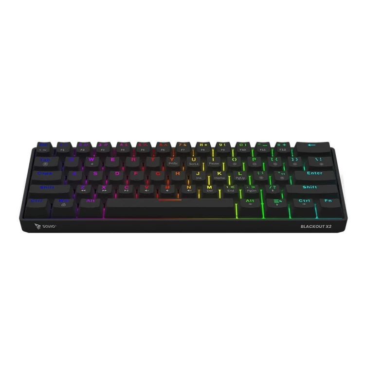 Savio Klawiatura mechaniczna BLACKOUT X2  OUTEMU Red, Hot Swap