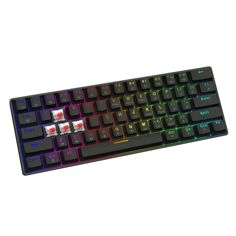 Savio Klawiatura mechaniczna BLACKOUT X2  OUTEMU Red, Hot Swap