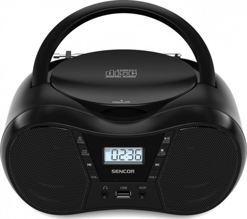 Sencor Radioodtwarzacz CD SPT 2300 BK CD/MP3/USB/BT Radio FM