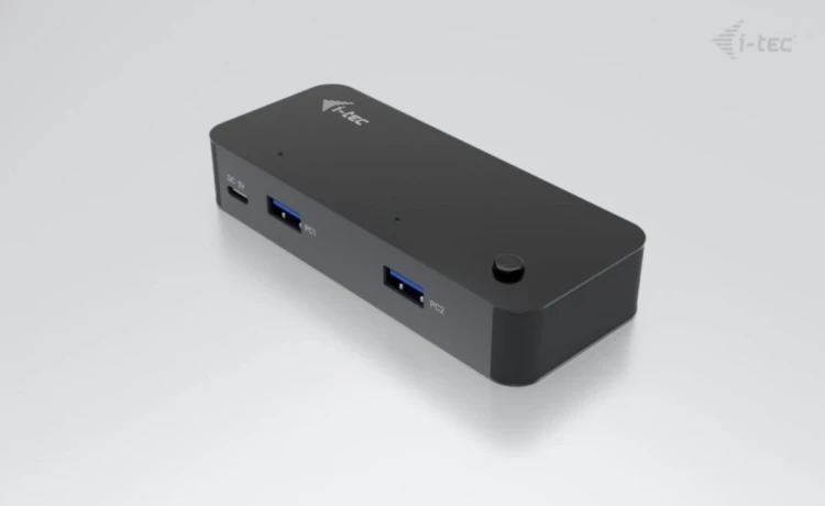 i-tec Universal KVM HUB 2x USB-C + 2x USB-A 3.0