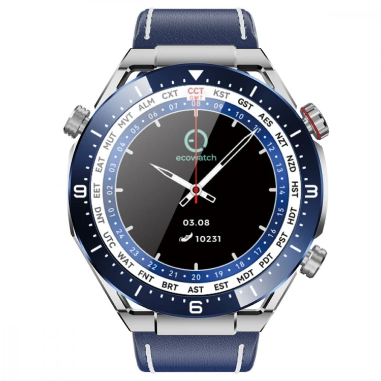 EcoWatch Smartwatch EW01 silver