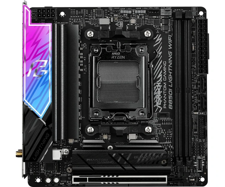 ASRock Płyta główna B850I LIGHTNING WIFI AM5 2DDR5 ITX