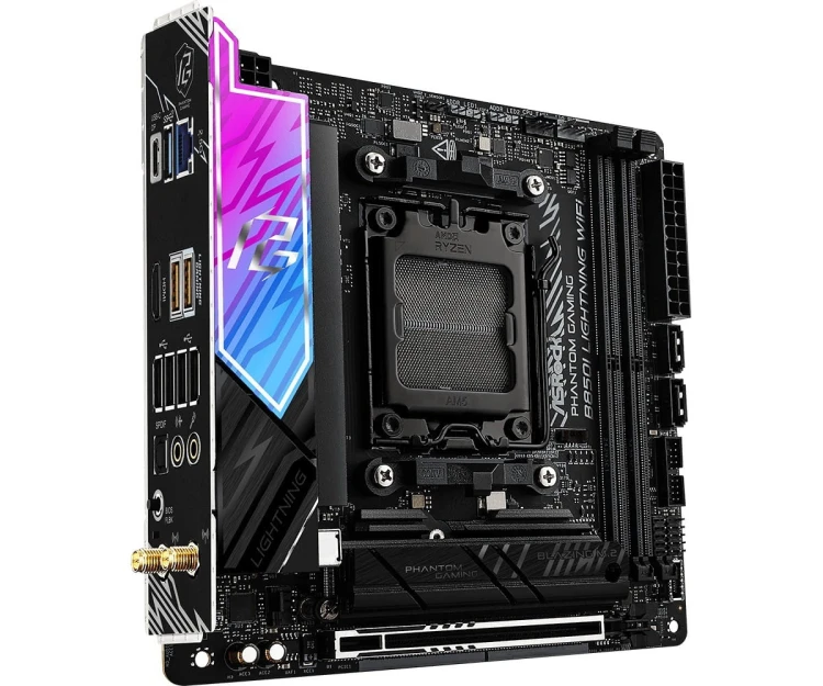 ASRock Płyta główna B850I LIGHTNING WIFI AM5 2DDR5 ITX