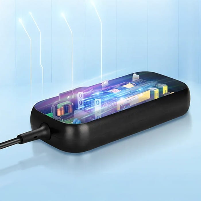Qoltec Ładowarka do roweru skutera elektrycznego 36V | 42V | 2A | 5.5*2.5 + wodoodporna + kabel zasilający
