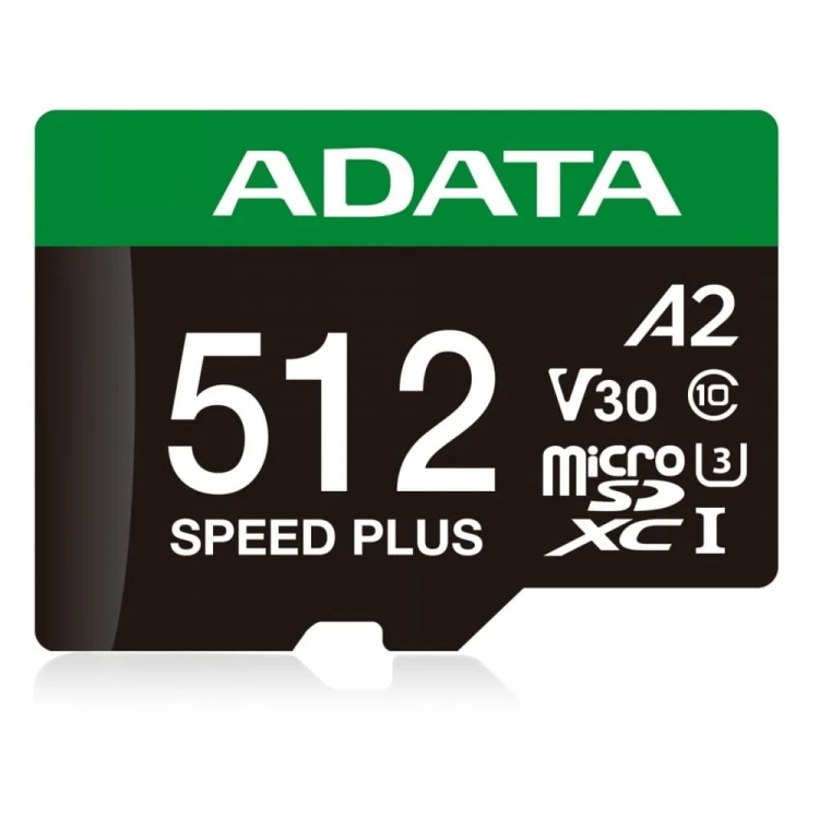 Adata Karta microSD Speed Plus 512GB UHS1 U3 V30 A2 180/160 MB/s