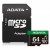 Adata Karta microSD Speed Plus 64GB UHS1 U3 V30 A2 160/140 MB/s