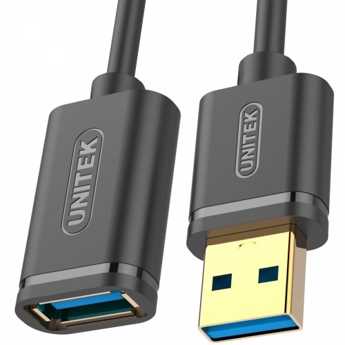 Unitek Przedłużacz USB 3.0, 1M, AM-AF; Y-C457GBK