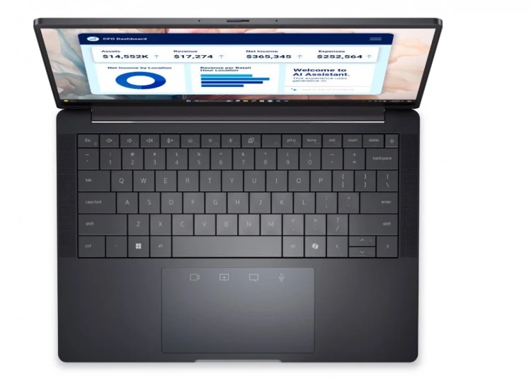Dell Laptop Dell Pro 13 Premium PA13250/Ultra 7 268V/32GB/512GB SSD Gen4/13.3 QHD+ Touch/Arc/FgrPr/Cams&amp;Mic/WLAN+BT/Bck Kb/3C/vPro/3YPS Magnesium