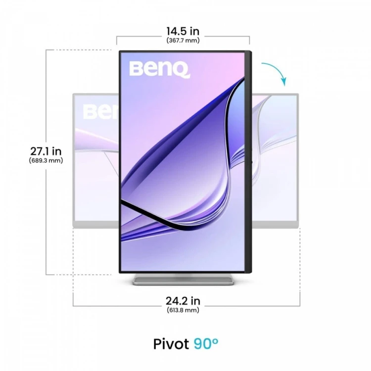 Benq Monitor 27 cali MA270U IPS 5ms/IPS/HDMI/60Hz/4K