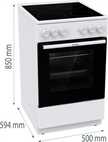 Gorenje Kuchnia ceramiczna GEC5A41WG