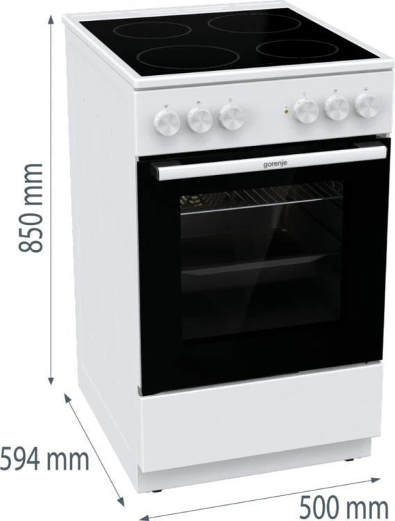 Gorenje Kuchnia ceramiczna GEC5A41WG