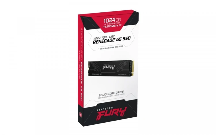 Kingston Dysk SSD Renegade G5 1TB NVMe 5.0 M.2 2280 14200/11000MB/s