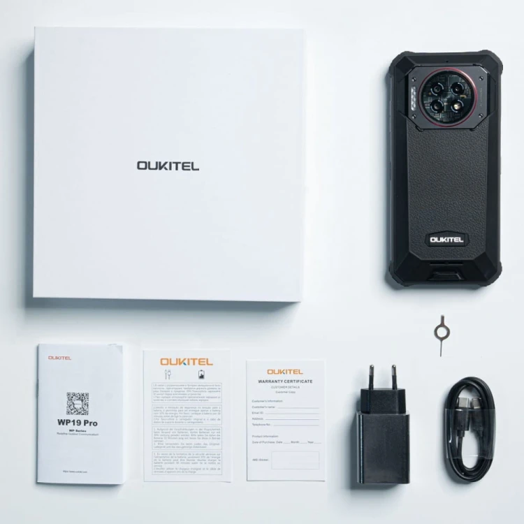 OUKITEL Smartfon WP19 Pro 8/256 GB czarny