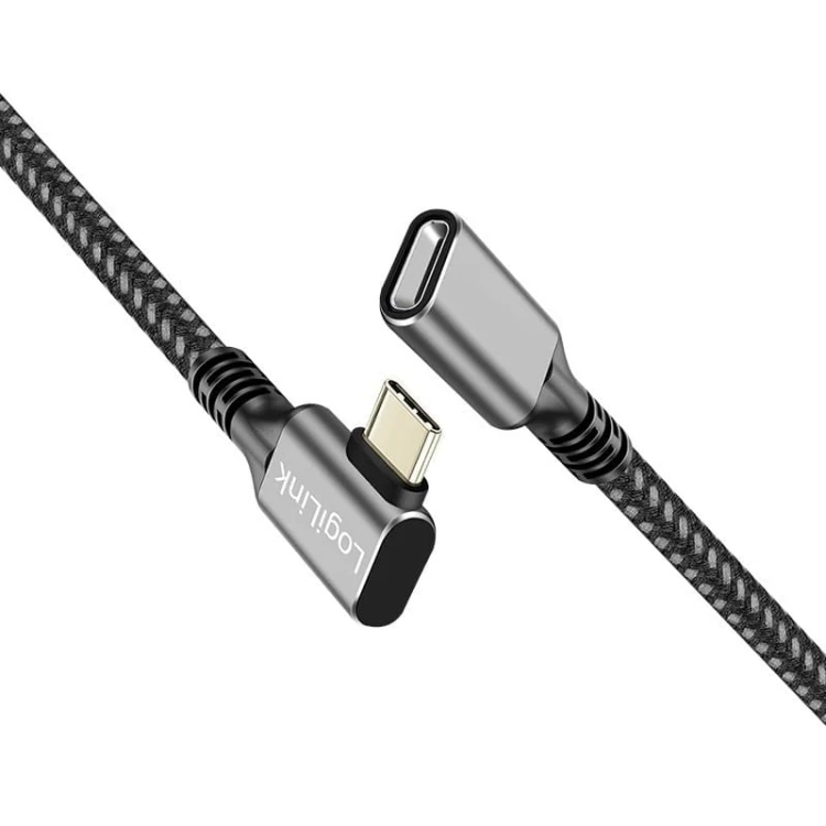 LogiLink Kabel USB3.2 gen2 TypeC do USB-C/F, PD, 0.5m