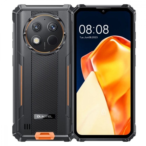 OUKITEL Smartfon G1 4G 6/256GB IP69K pomarańczowy