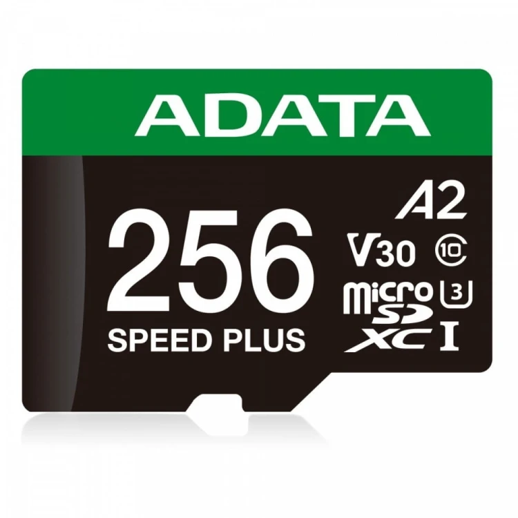 Adata Karta microSD Speed Plus 256GB UHS1 U3 V30 A2 180/160 MB/s