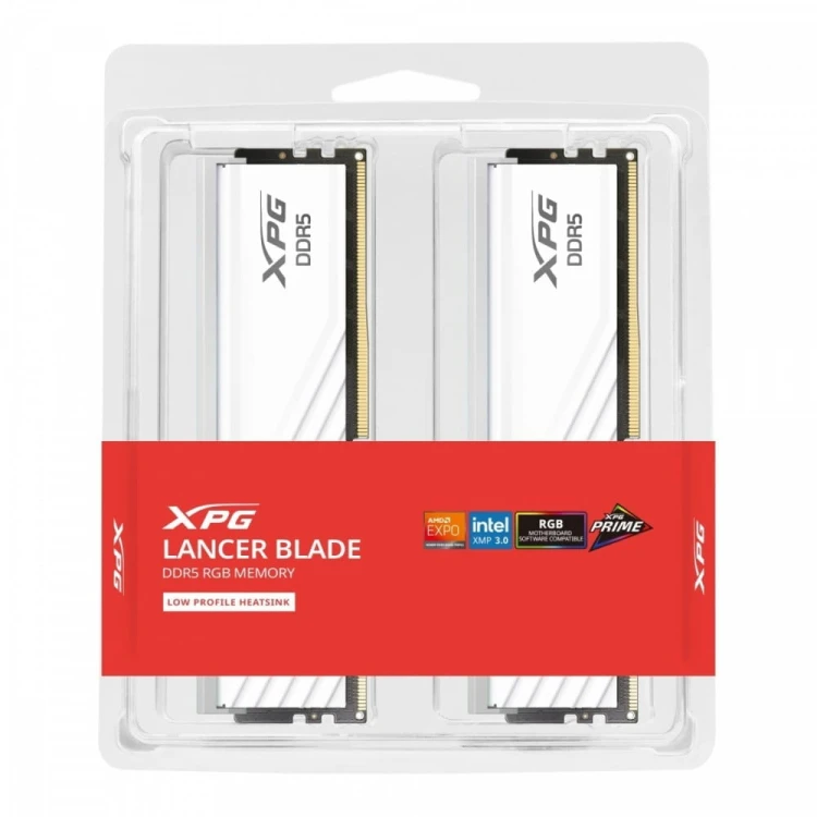 Adata Pamięć XPG Lancer Blade DDR5 6000 32GB (2x16) CL36 RGB biała