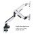 LogiLink Uchwyt do monitora,VESA 17-49 cali gazowy, max. 20kg