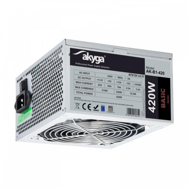 AKYGA Zasilacz ATX AK-B1-420 420W
