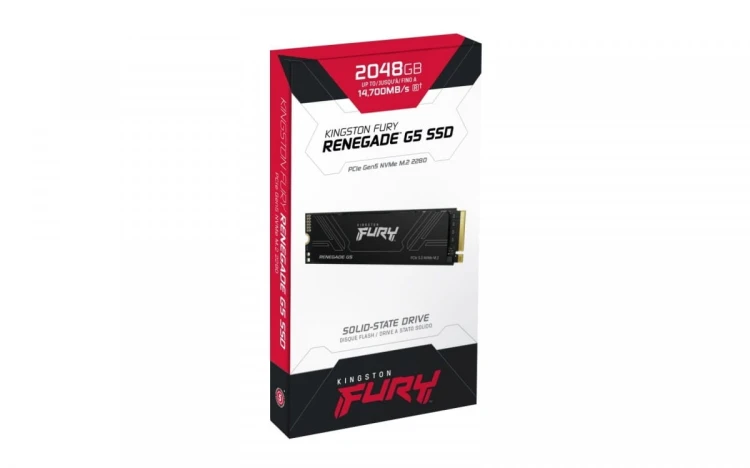 Kingston Dysk SSD Renegade G5 2TB NVMe 5.0 M.2 2280 14700/14000MB/s