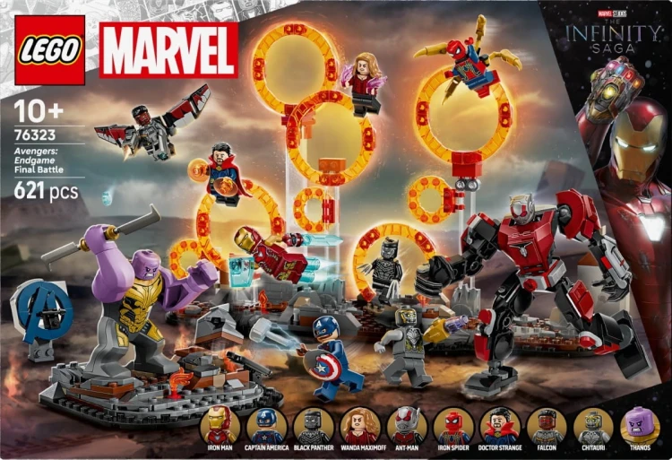 LEGO Klocki Super Heroes 76323 Avengers: Koniec gry - ostateczna bitwa